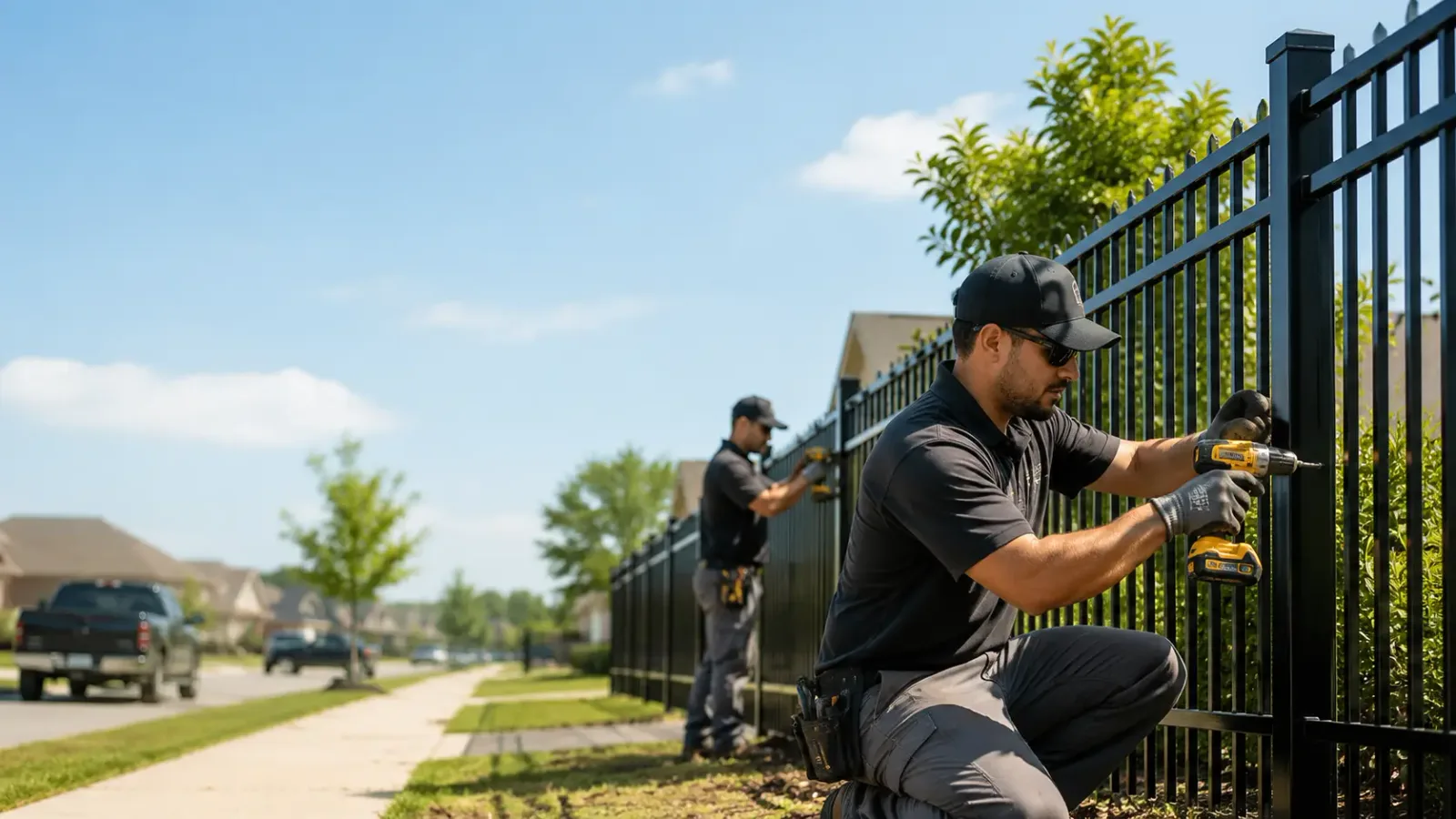 Metal Fence Installation in Edwards, IL